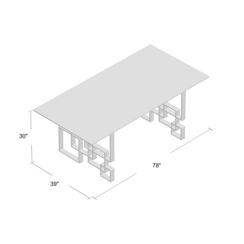 Everly Quinn Hartford Dining Table & Reviews Wayfair